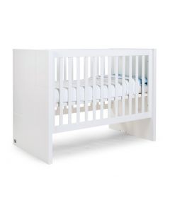Childhome - Quadro White Babybed 60x120 cm + Zijlatten en Bodem 90x200 cm