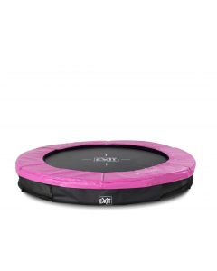 Exit - Silhouette Ground Trampoline - Paars