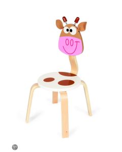 Scratch - Kinderstoel Koe