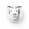 Wild & Soft - Trophy witte tijger Albert - Dierenkop