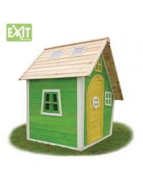 Exit - Fantasia 100 Groen - Houten speelhuisje