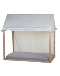 Childhome - Huis Bedframe Cover - 70x140 cm - Wit