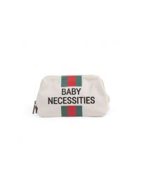 Childhome - Baby Necessities - Toiletzak - Gebroken wit/Rood/Groen