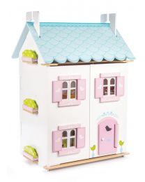 Le Toy Van - Blue Bird Cottage - Houten poppenhuis