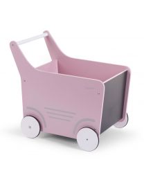 Childhome - Baby Walker - Houten Loopwagen - Roze